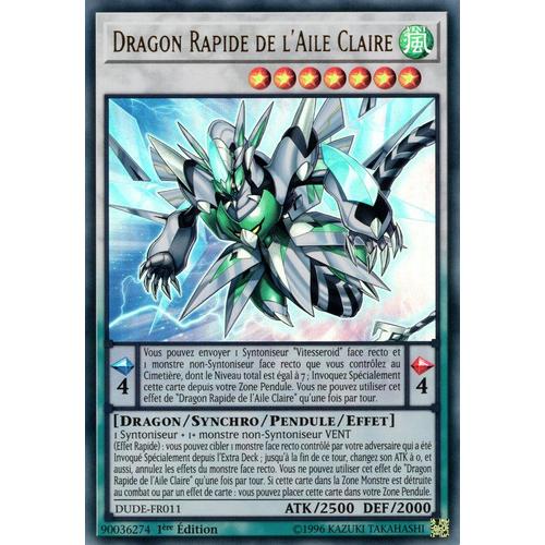 Yu-Gi-Oh! - Dude-Fr011 - Dragon Rapide De L'aile Claire - Ultra Rare