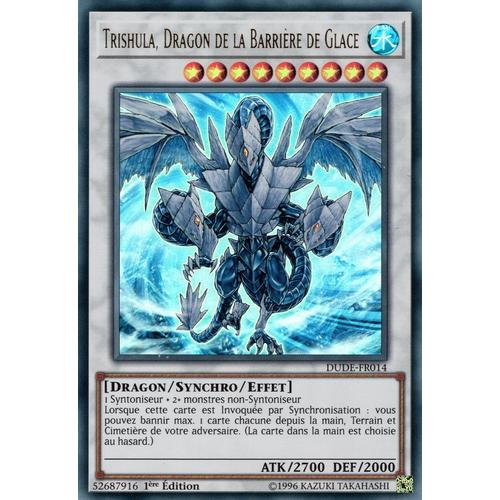 Yu-Gi-Oh! - Dude-Fr014 - Trishula, Dragon De La Barrière De Glace - Ultra Rare