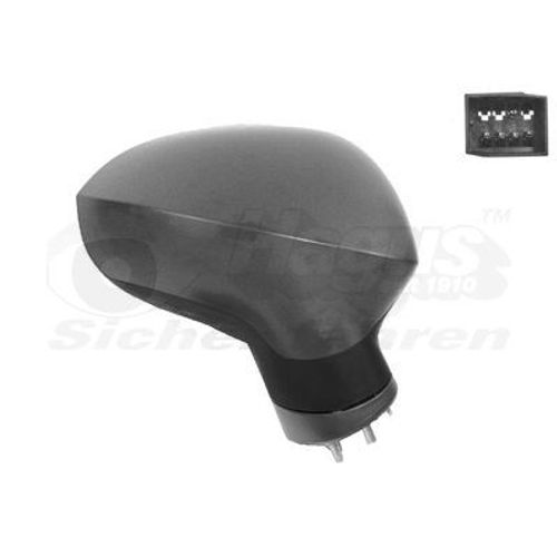 Retroviseur Electrique Droit Noir Pour Seat Ibiza 08 - 12