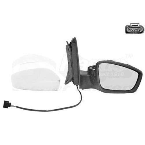 Retroviseur Electrique Droit Blanc Pour Seat Mii 12 -