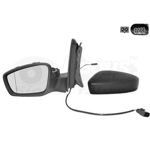Retroviseur Electrique Gauche Noir Pour Seat Mii 12 -