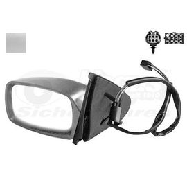 Retroviseur Electrique Gauche Gris Metal Pour Ford Fiesta 96 - 3/02