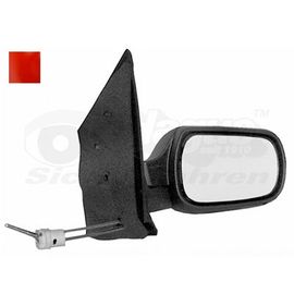 Retroviseur Droit Rouge Pour Ford Fiesta 4/02 - 10/05