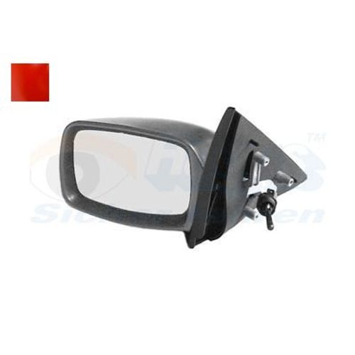 Retroviseur Droit Rouge Pour Ford Escort 8/90 - 00