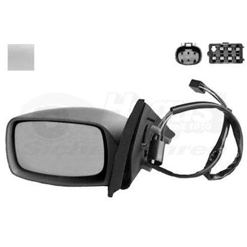 Retroviseur Electrique Droit Gris Metal Pour Ford Escort 8/90 - 00