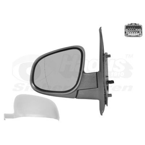 Retroviseur Electrique Gauche Blanc Pour Renault Kangoo 6/13 -