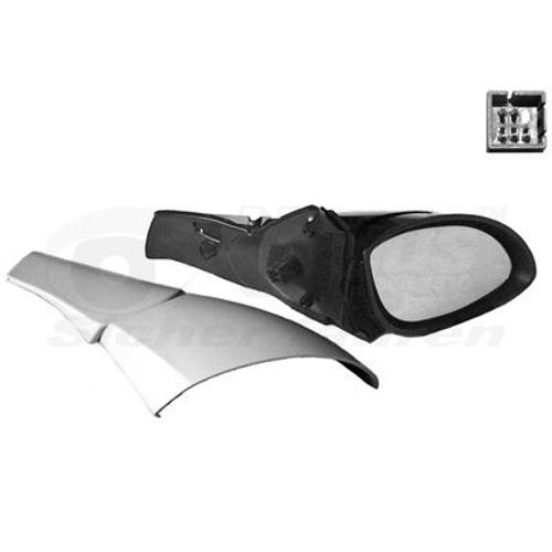 Retroviseur Electrique Droit Blanc Pour Opel Vectra B 10/95 - 7/02