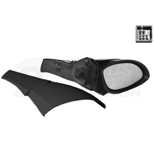 Retroviseur Electrique Droit Noir Pour Opel Vectra B 10/95 - 7/02