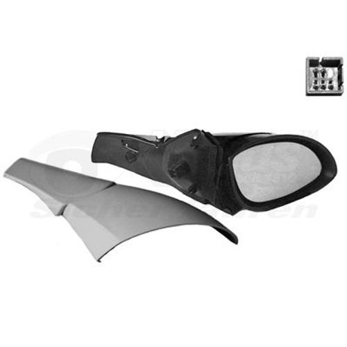 Retroviseur Electrique Droit Gris Metal Pour Opel Vectra B 10/95 - 7/02