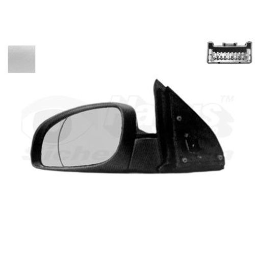 Retroviseur Electrique Gauche Gris Metal Pour Opel Signum 9/05 -