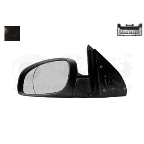 Retroviseur Electrique Gauche Noir Pour Opel Signum 9/05 -