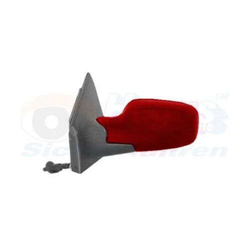 Retroviseur Droit Rouge Pour Renault Clio Iii 10/05 - 05/09