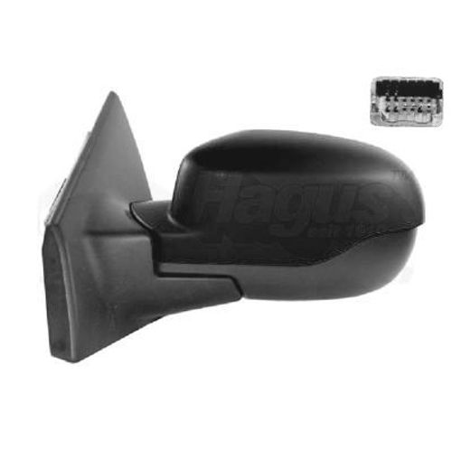 Retroviseur Electrique Gauche Noir Pour Renault Clio Iii 06/09 -