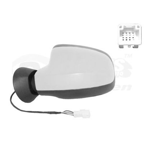 Retroviseur Electrique Gauche Blanc Pour Dacia Logan Pickup 9/08 - 13