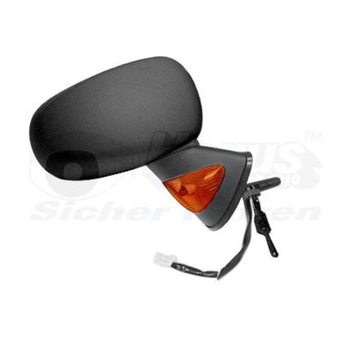 Retroviseur Electrique Droit Noir Pour Renault Modus 04 - 08
