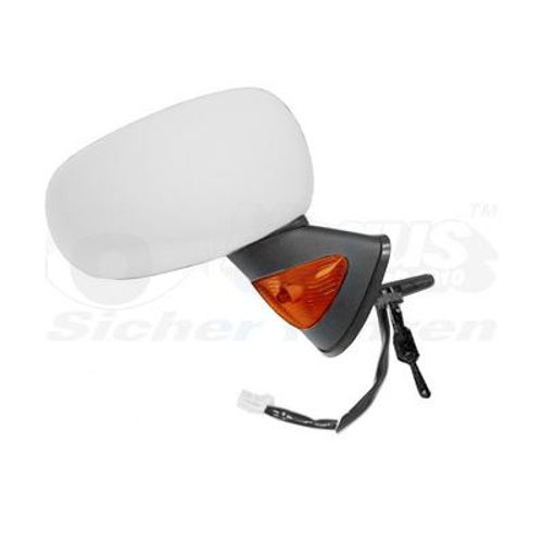 Retroviseur Electrique Droit Blanc Pour Renault Modus 04 - 08