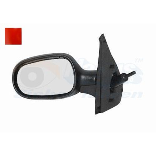 Retroviseur Gauche Rouge Pour Renault Clio Ii 4/98 - 09/05