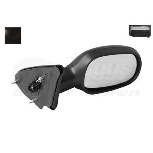 Retroviseur Electrique Droit Noir Pour Renault Megane - 10/02