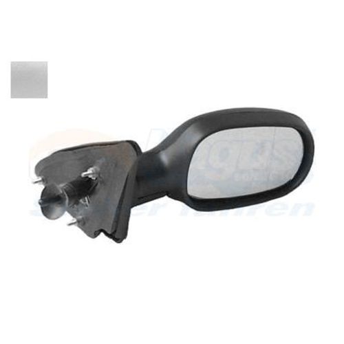 Retroviseur Droit Gris Metal Pour Renault Megane - 10/02