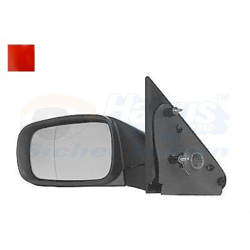 Retroviseur Electrique Gauche Rouge Pour Renault Laguna Ii 01 - 4/05