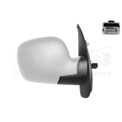 Retroviseur Electrique Droit Blanc Pour Renault Kangoo 08 - 13