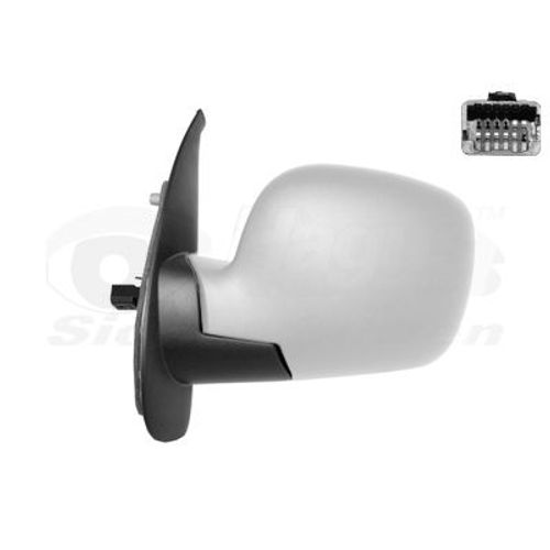Retroviseur Electrique Gauche Blanc Pour Renault Kangoo 08 - 13