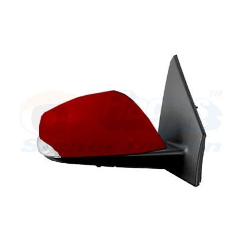 Retroviseur Electrique Droit Rouge Pour Renault Megane 09 - 15
