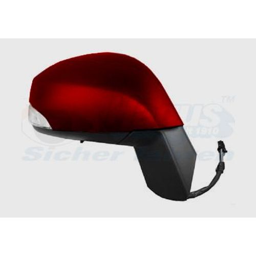 Retroviseur Electrique Droit Rouge Pour Renault Scenic 4/09 - 16