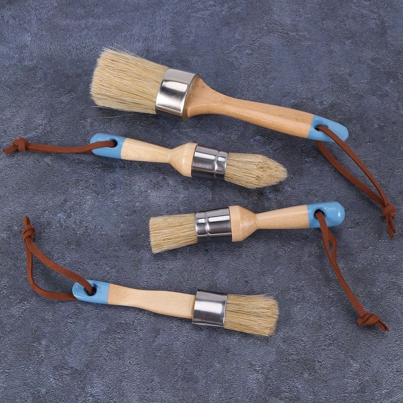 Brosse De Peinture  La Craie Et  La Cire Pour Meubles, Out... - 4