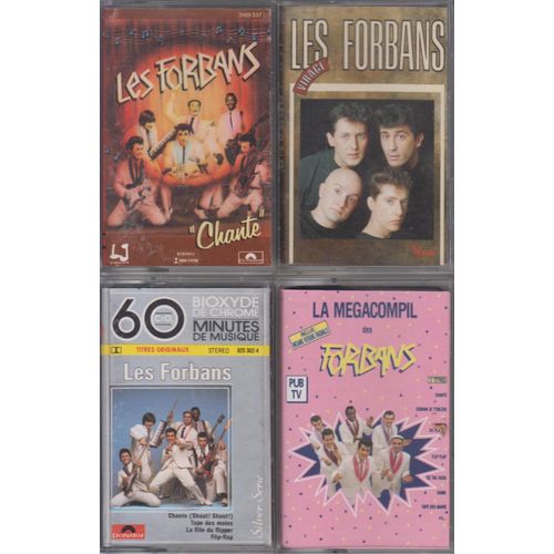 Les Forbans Lot De 4 K7 Cassettes Audio B