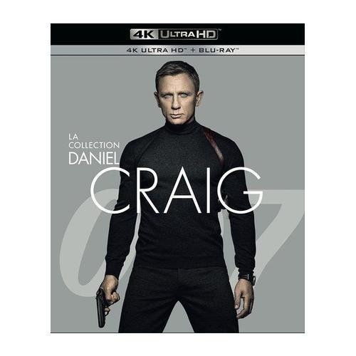 James Bond 007 - La Collection Daniel Craig : Casino Royale + Quantum Of Solace + Skyfall + Spectre - 4k Ultra Hd + Blu-Ray