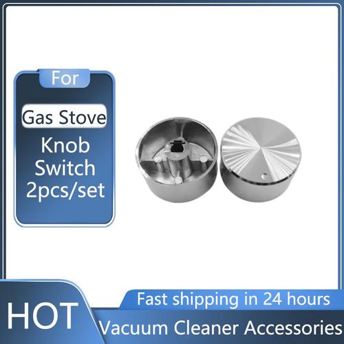Interrupteur Rotatif Pour Four À Gaz, 2 Pièces/Ensemble, En Alliage De Zinc, Bouton Rond Chromé, Diamètre Extérieur 38Mm, Accessoires De Valve De Cuis 9109-May14A33842