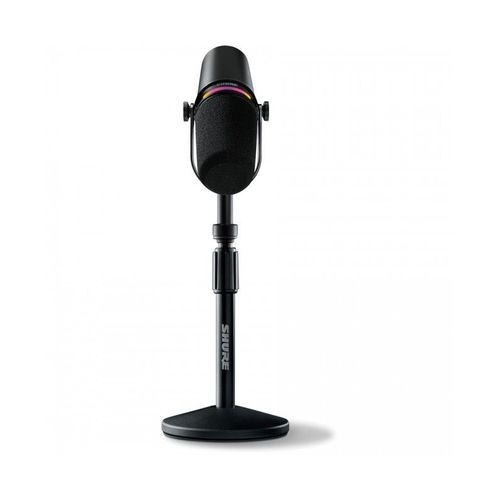 MV7+ K avec stand de table