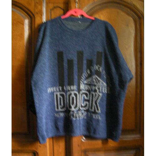 Pull Bleu Taille Xxl