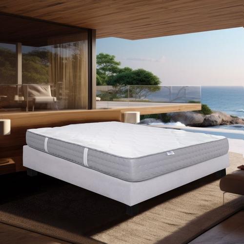 Matelas - Luxury Literie - 140x200 Cm - Mémoire De Forme - Ferme - Indépendance Du Couchage