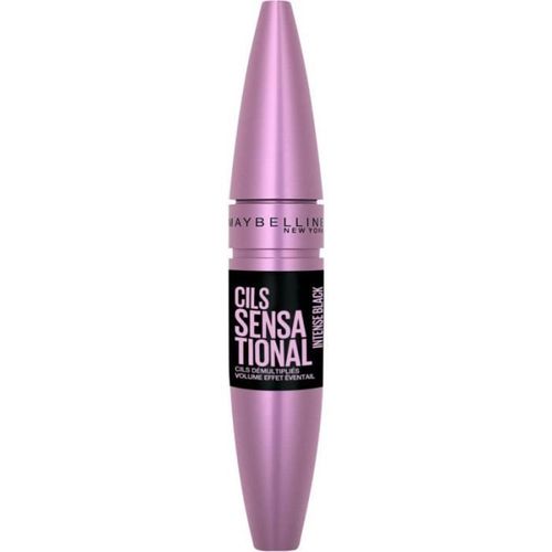 Maybelline New York - Mascara Cils Sensational Intense Black Volume Effet Éventail Noir Intense Intense Black 10 Ml 