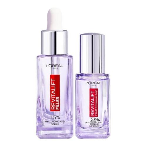 Routine Anti-Age Repulpante : Sérum Revitalift Filler Acide Hyaluronique Visage Et Yeux 