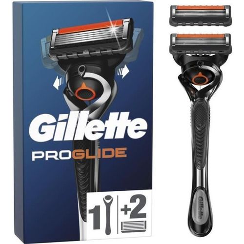 Rasoir Gillette Proglide Rasoir - 1 Manche De Rasoir Et 2 Recharges De Lames 