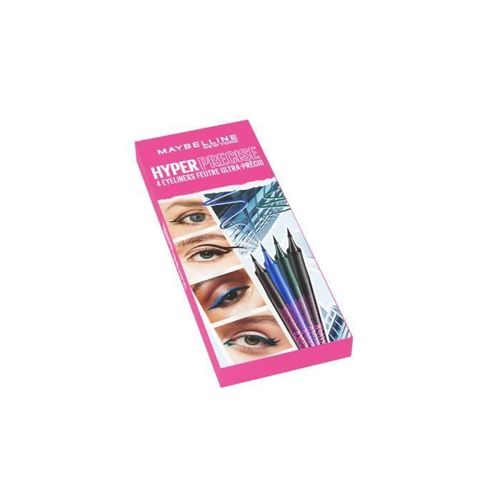 Maybelline New-York - Hyper Precise Coffret X4 - Eye Liner Multicolore