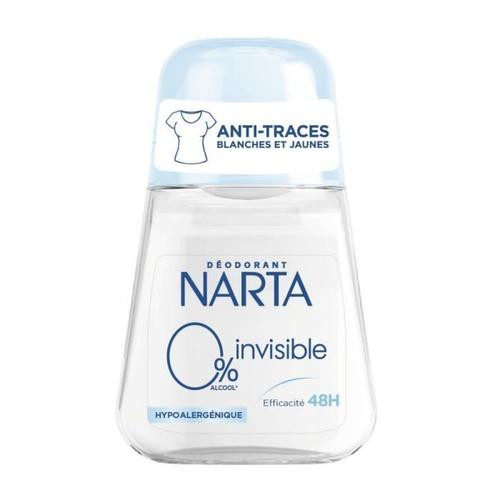 Pack Narta Femme Déodorant Bille Invisible 0% 50ml 