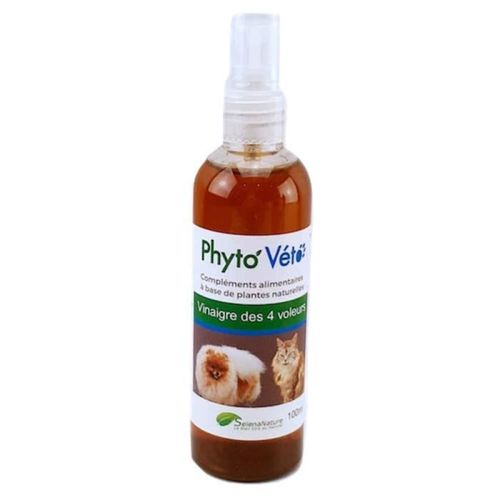 Phyto Véto - Complément Vinaigre Des 4 Voleurs Pour Chien Et Chat - 100ml