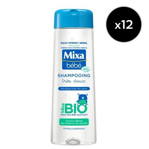 [Lot De 12] Bébé Shampooing Très Doux Bio 300ml 