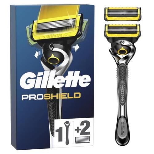 Rasoir Gillette Proshield Rasoir - 1 Rasoir, 2 Recharges De Lames 