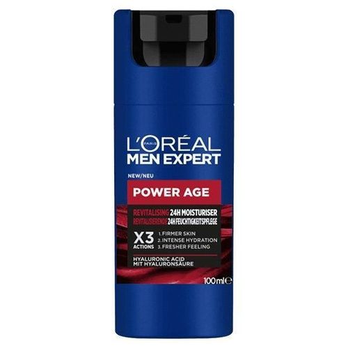 L'oréal Paris - Power Age Soin Revitalisant Acide Hyaluronique Homme 100 Ml 