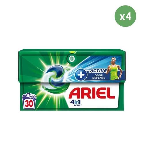 4x30 Pods+ Active, Lessive En Capsules Ariel