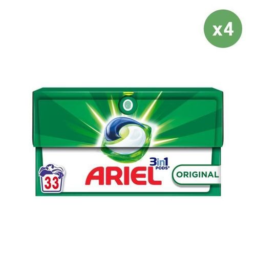 4x33 Pods Original, Lessive En Capsules Ariel