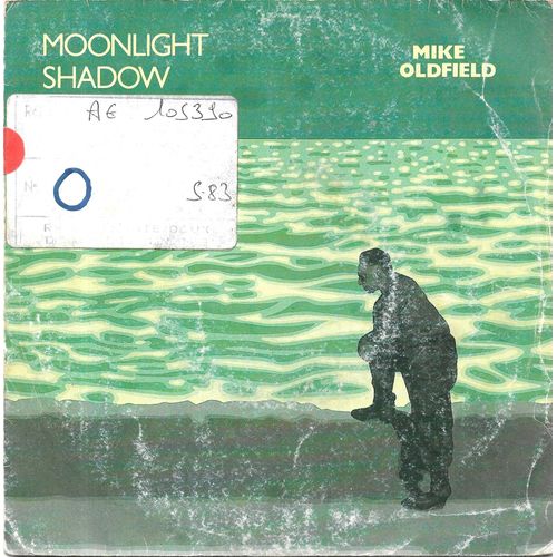 Mike Oldfield : Moonlight Shadow / Rite Of Man [Vinyle 45 Tours 7"] 1983