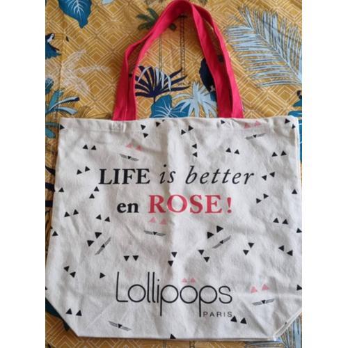 Sac cabas Lollipops écru