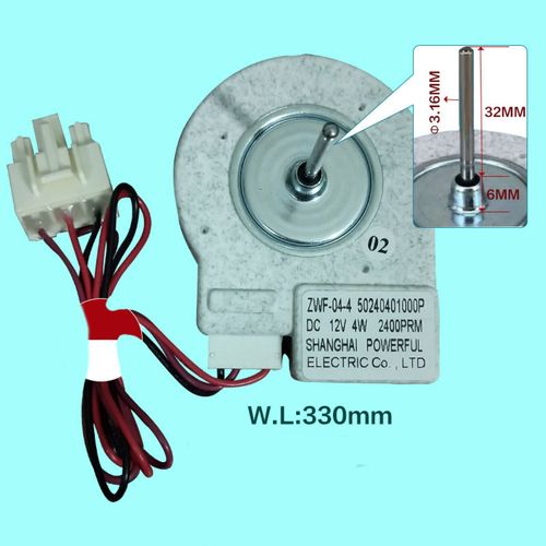 Moteur De Ventilateur De Remplacement Universel Pour Réfrigérateur Midea, Accessoires De Réfrigérateur De Type Congélateur 9109-May14A23273