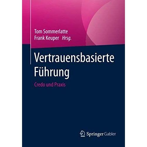 Vertrauensbasierte Führung